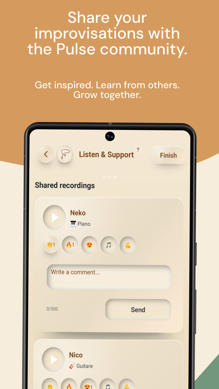 Inside the app 5