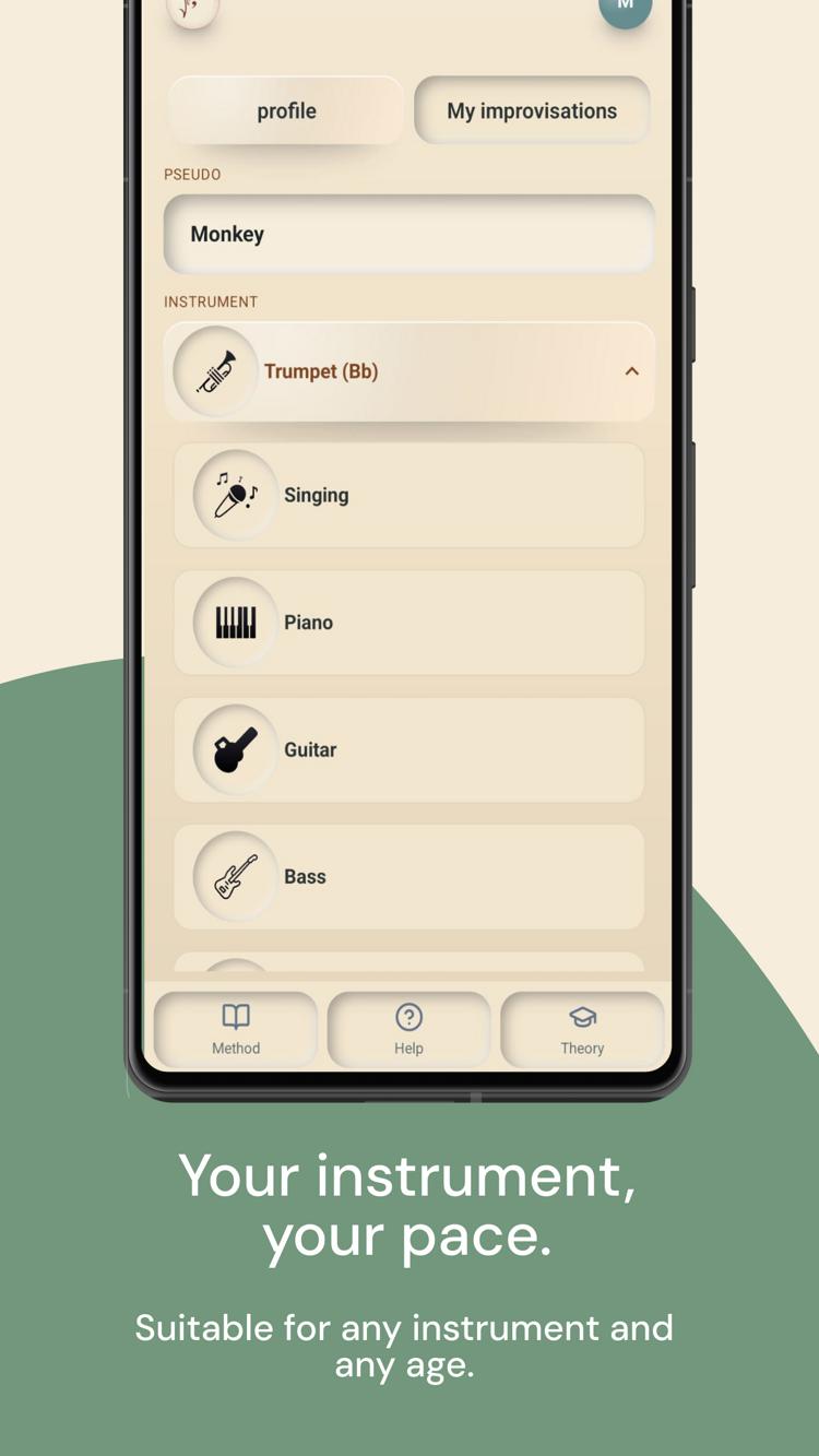 Inside the app 7