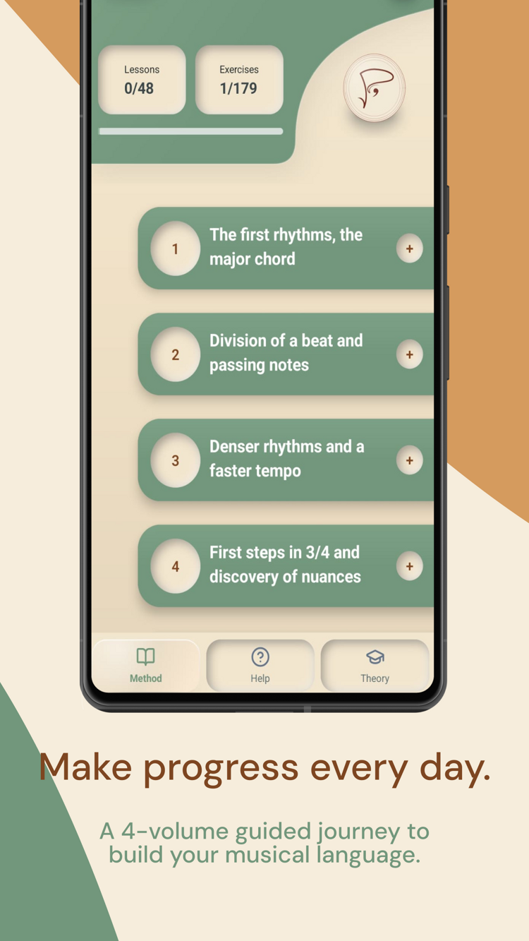 Inside the app 8